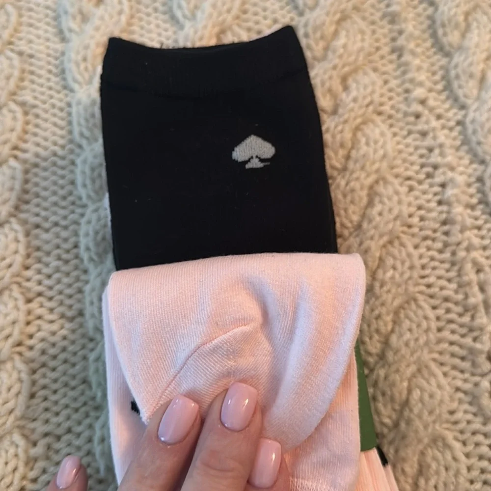 New Kate Spade New York Womens Crew Socks 3‎ Pairs, one size